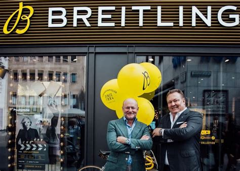 Georges Kern eröffnet neue Breitling Boutique in Köln